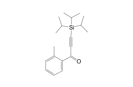 1-o-Tolyl-3-(triisopropylsilyl)prop-2-yn-1-one