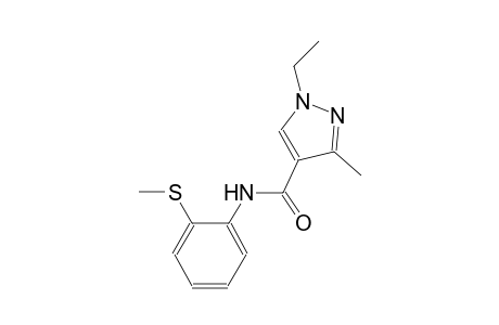 1-ethyl-3-methyl-N-[2-(methylsulfanyl)phenyl]-1H-pyrazole-4-carboxamide