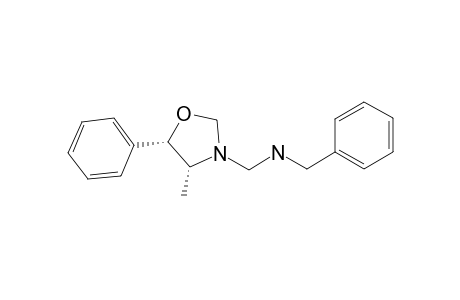 Benzyl-((4R,5S)-4-methyl-5-phenyl-oxazolidin-3-ylmethyl)-amine