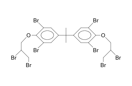 2,2-bis[3,5-dibromo-4-(2,3-dibromopropoxy)phenyl]propane