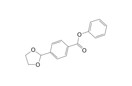 Phenyl 4-(1,3-dioxolan-2-yl)benzoate