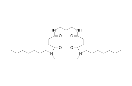 N'-heptyl-N-[3-[[4-[heptyl(methyl)amino]-1,4-dioxobutyl]amino]propyl]-N'-methylbutanediamide