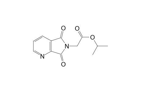 5,7-DIHYDRO-5,7-DIOXO-6-PYRROLO-[3,4-B]-PYRIDINE-6-ACETIC-ACID-ISOPROPYLESTER