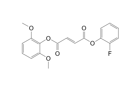 Fumaric acid, 2,6-dimethoxyphenyl 2-fluorophenyl ester