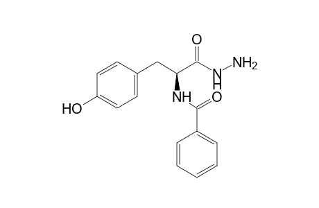 N-benzoyl-L-tyrosine, hydrazide