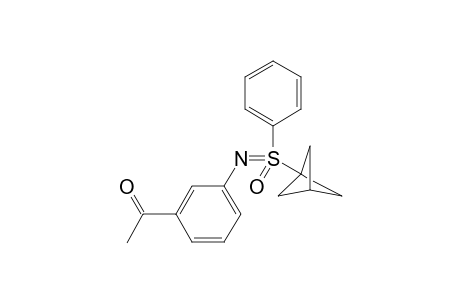 1-[3-[(3-bicyclo[1.1.1]pentanyl-oxo-phenyl-.lambda.(6)-sulfanylidene)amino]phenyl]ethanone