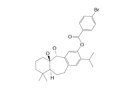 10-Epimer-13-p-bromobenzoate-pisiferdiol