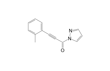 1-(2'-methylphenyl)propynoylpyrazole