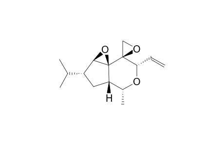 #2;[2-XI-(1A-ALPHA,2-ALPHA,3A-BETA,4-ALPHA,6-ALPHA,7AR)]-6-ETHENYL-2-ISOPROPYL-4-METHYL-7-OXASPIRO-1A,2,3,3A,6,7-HEXAHYDRO-4H-OXIRENO-[1,2]-CYCLOPENTA-[