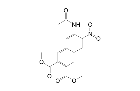 2,3-Naphthalenedicarboxylic acid, 6-(acetylamino)-7-nitro-, dimethyl ester