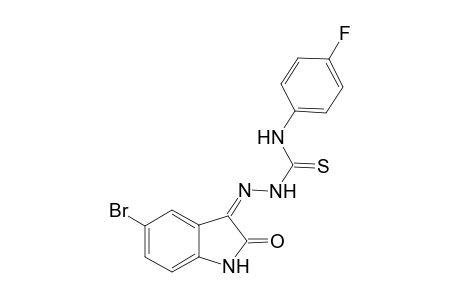 5-Bromo-3-[N-(4-fluorophenyl)thiosemicarbazono]-1H-2-indolinone