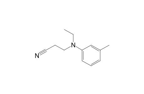 3-(N-ethyl-m-toluidino)propionitrile