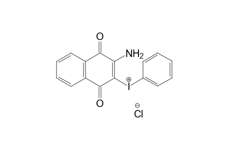 3-Phenyliodonium -2-amino-1,4-naphthoquinone trifluoroacetate chloride