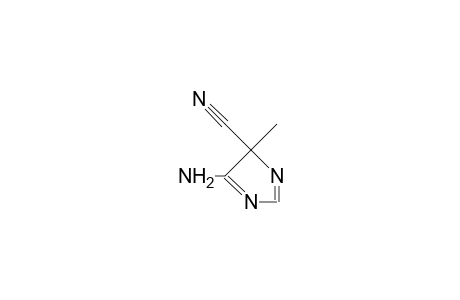 5-AMINO-4-METHYL-4H-IMIDAZOLE-4-CARBONITRILE