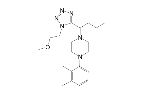 1-(2,3-Dimethylphenyl)-4-pyrrol1-[1-(2-methoxyethyl)-1H-tetrazol-5-yl]-butylmorphopiperazine