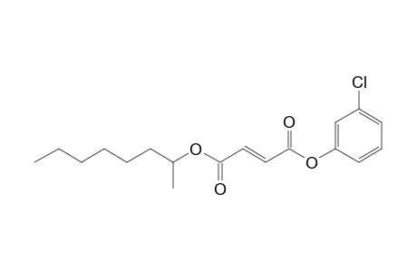 Fumaric acid, 2-octyl 3-chlorophenyl ester