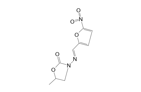 5-methyl-3-[(5-nitrofurfurylidene)amino]-2-oxazolidinone