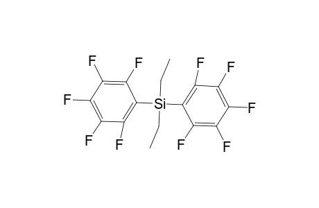 Diethyl[bis(2,3,4,5,6-pentafluorophenyl)]silane