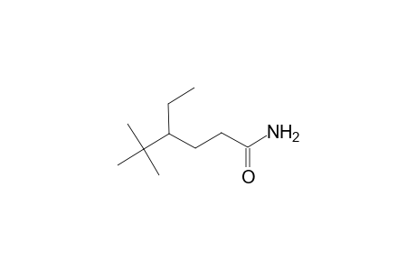 4-Ethyl-5,5-dimethyl-hexanamide