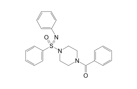 Phenyl[4-(N-phenylphenylsulfonimidoyl)piperazin-1-yl]methanone