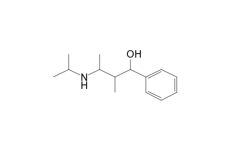 3-(Isopropylamino)-2-methyl-1-phenyl-1-butanol