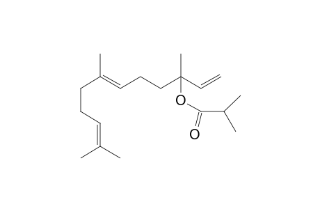 (E)-Nerolidyl isobutyrate