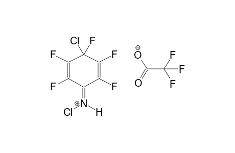 1-CHLOROIMINO-4-CHLOROPENTAFLUORO-2,5-CYCLOHEXADIENE PROTONATED