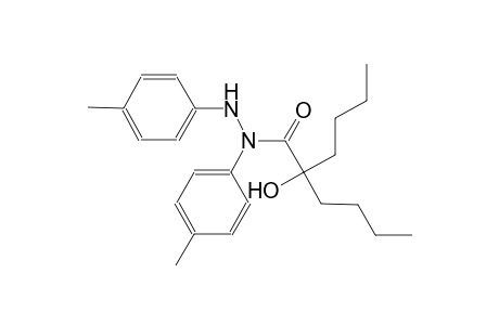 2-butyl-2-hydroxy-N,N'-bis(4-methylphenyl)hexanohydrazide