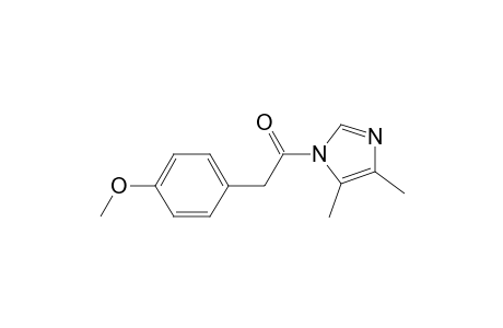 1-(4,5-dimethylimidazol-1-yl)-2-(4-methoxyphenyl)ethanone