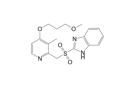 IMPURITY-II;2-[[[4-(3-METHOXYPROPOXY)-3-METHYL-2-PYRIDINYL]-METHYL]-SULFONYL]-1H-BENZIMIDOZALE