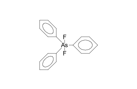 Difluorotriphenylarsorane