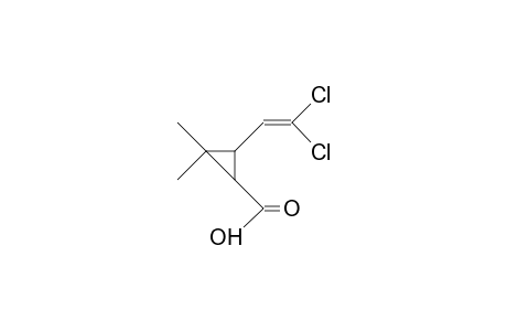 trans-2-(2,2-Dichloro-vinyl)-3,3-dimethyl-1-cyclopropanecarboxylic acid