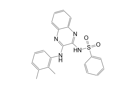 benzenesulfonamide, N-[3-[(2,3-dimethylphenyl)amino]-2-quinoxalinyl]-