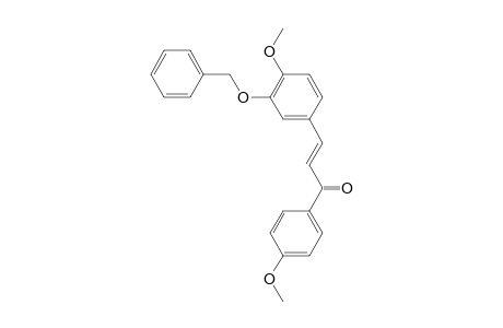 3-[3-(Benzyloxy)-4-methoxyphenyl]-1-(4-methoxyphenyl)prop-2-en-1-one