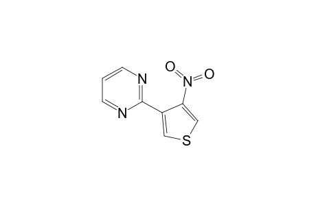 Pyrimidine, 2-(4-nitro-3-thienyl)-