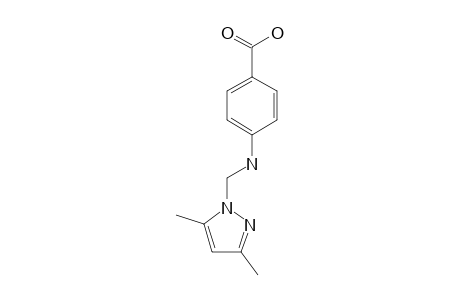 4-[[(3,5-DIMETHYL-1H-PYRAZOL-1-YL)-METHYL]-AMINO]-BENZOIC-ACID