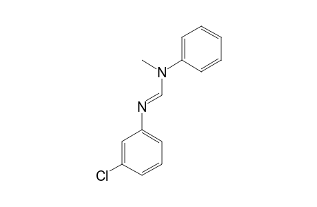 m-CHLOROPHENYL-N-METHYL-N-PHENYL-FORMAMIDINE