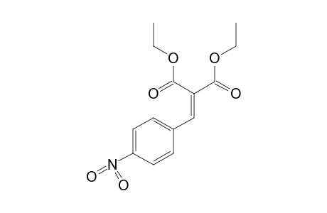 (p-nitrobenzylidene)malonic acid, diethyl ester