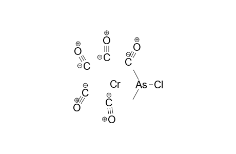 Chromium chloro(dimethyl)arsane pentacarbonyl