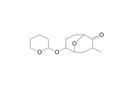 3-Methyl-6-(tetrahydro-2H-pyran-2-yloxy)-9-oxabicyclo[3.3.1]nonan-2-one