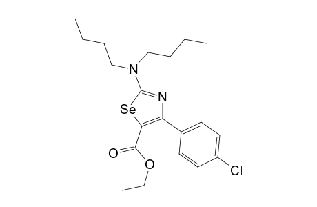 Ethyl [4-(4'-chlorophenyl)-2-(dibutylamino)-1,3-selenazole-5-carboxylate