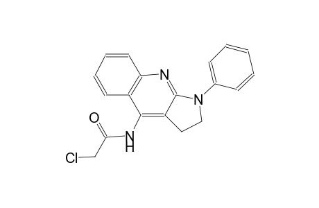 2-Chloro-N-(1-phenyl-2,3-dihydro-1H-pyrrolo[2,3-b]quinolin-4-yl)acetamide