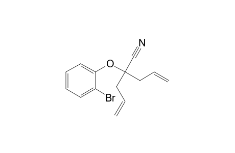 2-Allyl-2-(o-bromophenoxy)-4-pentenenitrile