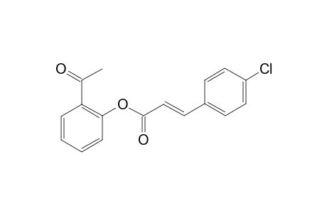 2'-(4-CHLOROCINNAMOYLOXY)-ACETOPHENONE