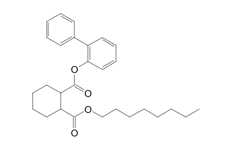 1,2-Cyclohexanedicarboxylic acid, 2-biphenyl octyl ester