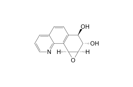 Anti-benzo(H)quinoline-7,8-diol-9,10-epoxide