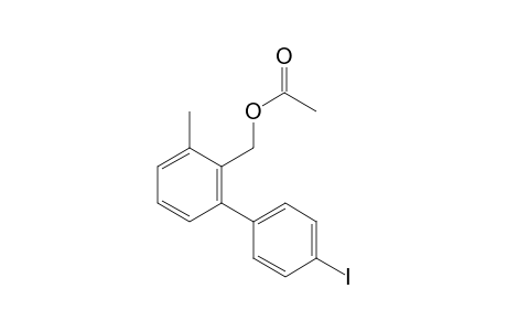 (4'-Iodo-3-methyl-[1,1'-biphenyl]-2-yl)methyl acetate