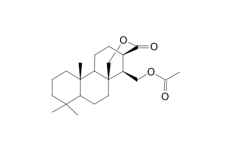 (-)-15-Acetoxy-15,16-dideoxy-16,17-oxidospongian-16-one(Aplyroseol-14)