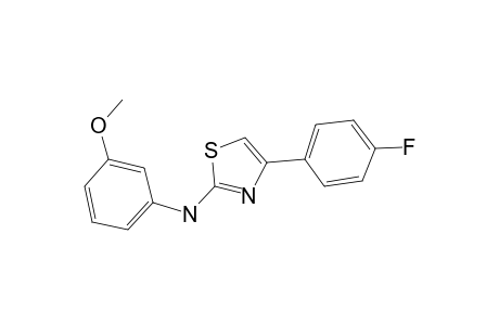 [4-(4-Fluoro-phenyl)-thiazol-2-yl]-(3-methoxy-phenyl)-amine