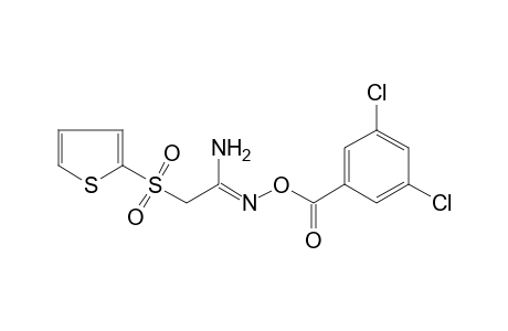 O-(3,5-dichlorobenzoyl)-2-[(2-thienyl)sulfonyl]acetamidoxime